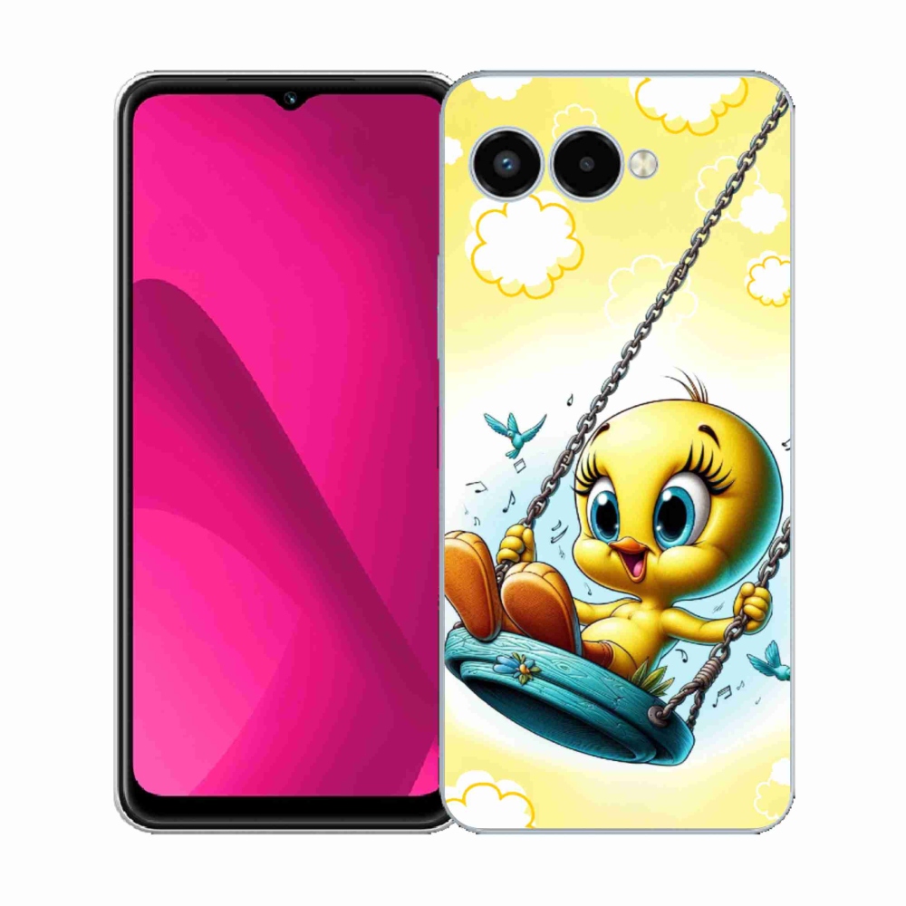 Gelový kryt mmCase na T-Mobile T Phone 3 - tweety