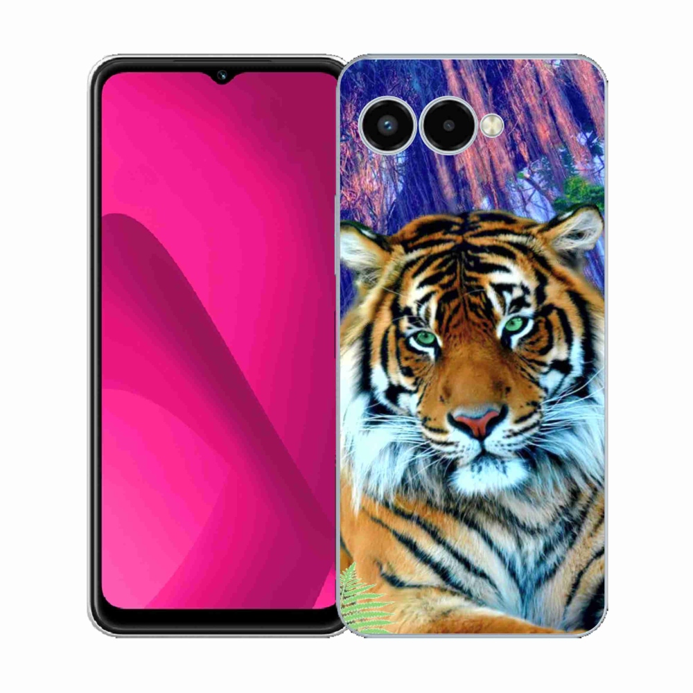 Gelový kryt mmCase na T-Mobile T Phone 3 - tygr