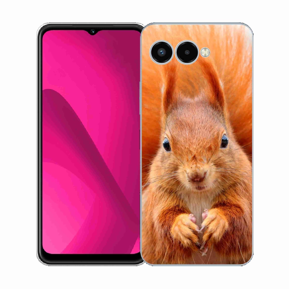 Gelový kryt mmCase na T-Mobile T Phone 3 - veverka