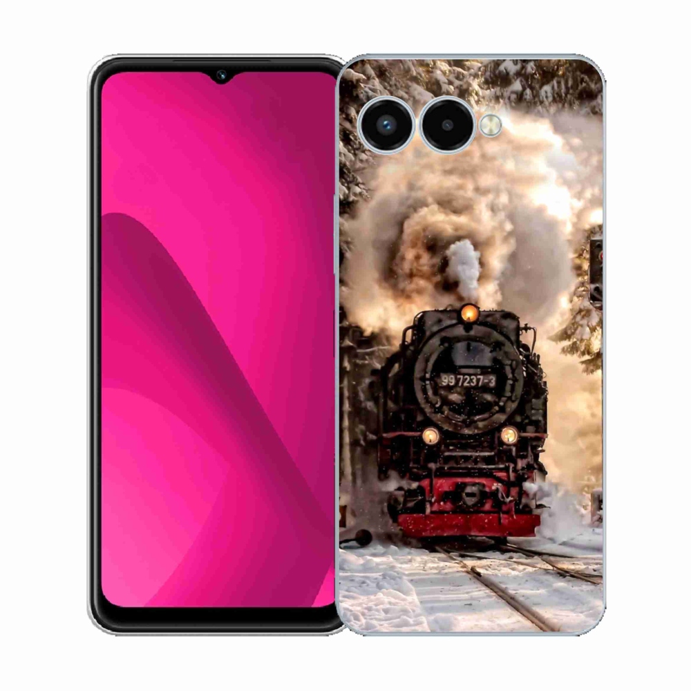 Gelový kryt mmCase na T-Mobile T Phone 3 - vlak