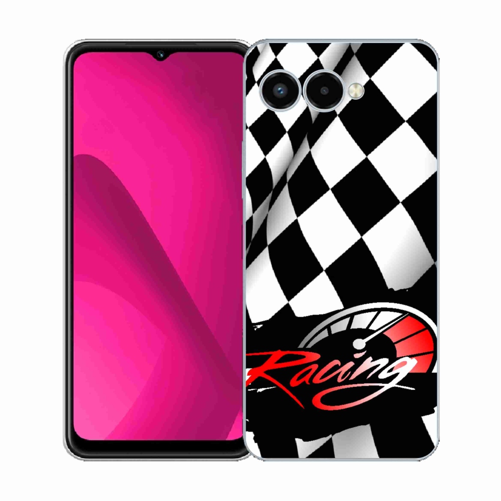 Gelový kryt mmCase na T-Mobile T Phone 3 - závodění
