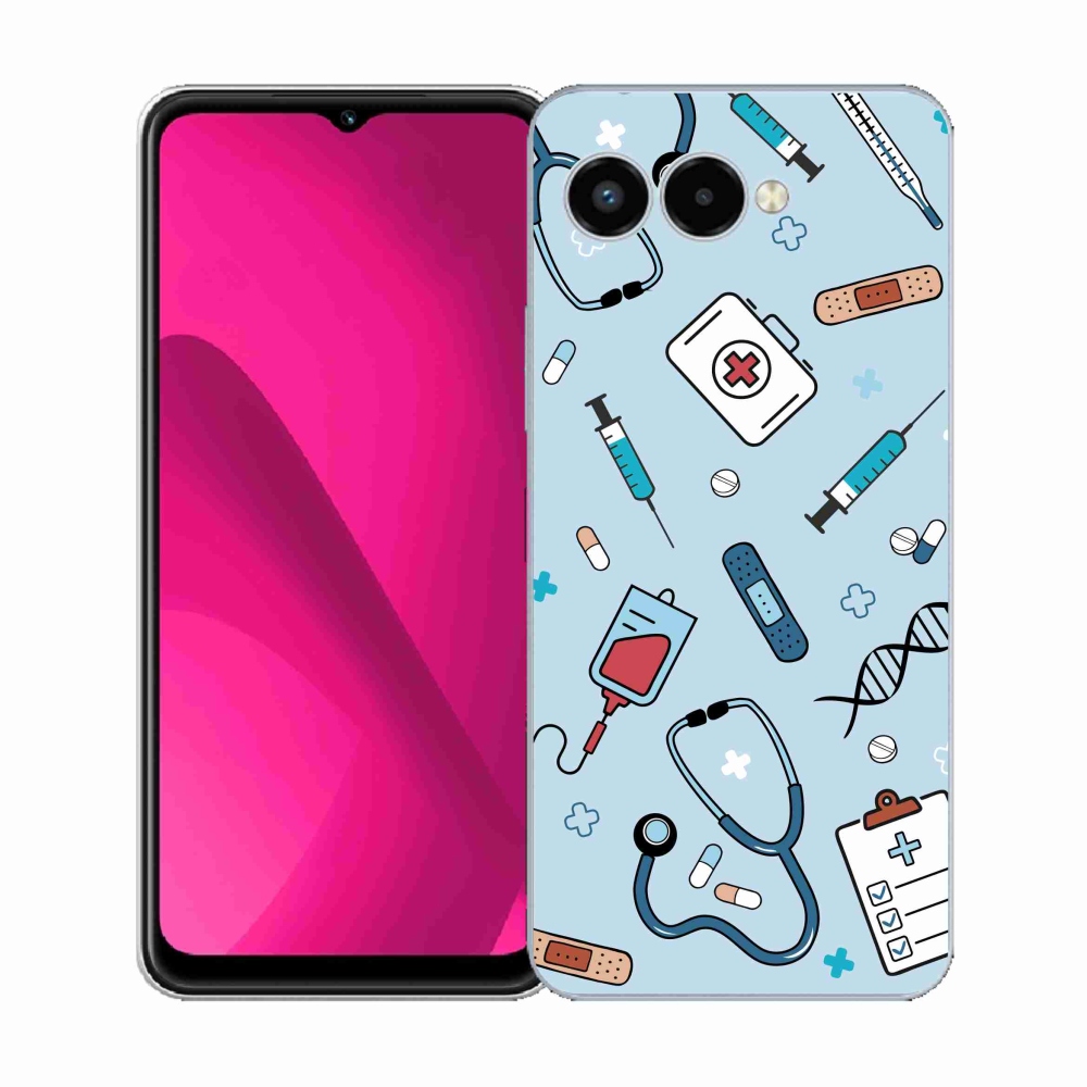 Gelový kryt mmCase na T-Mobile T Phone 3 - zdravotnictví 1