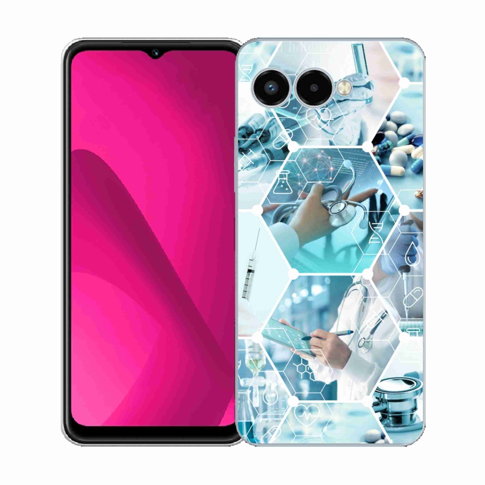 Gelový kryt mmCase na T-Mobile T Phone 3 - zdravotnictví
