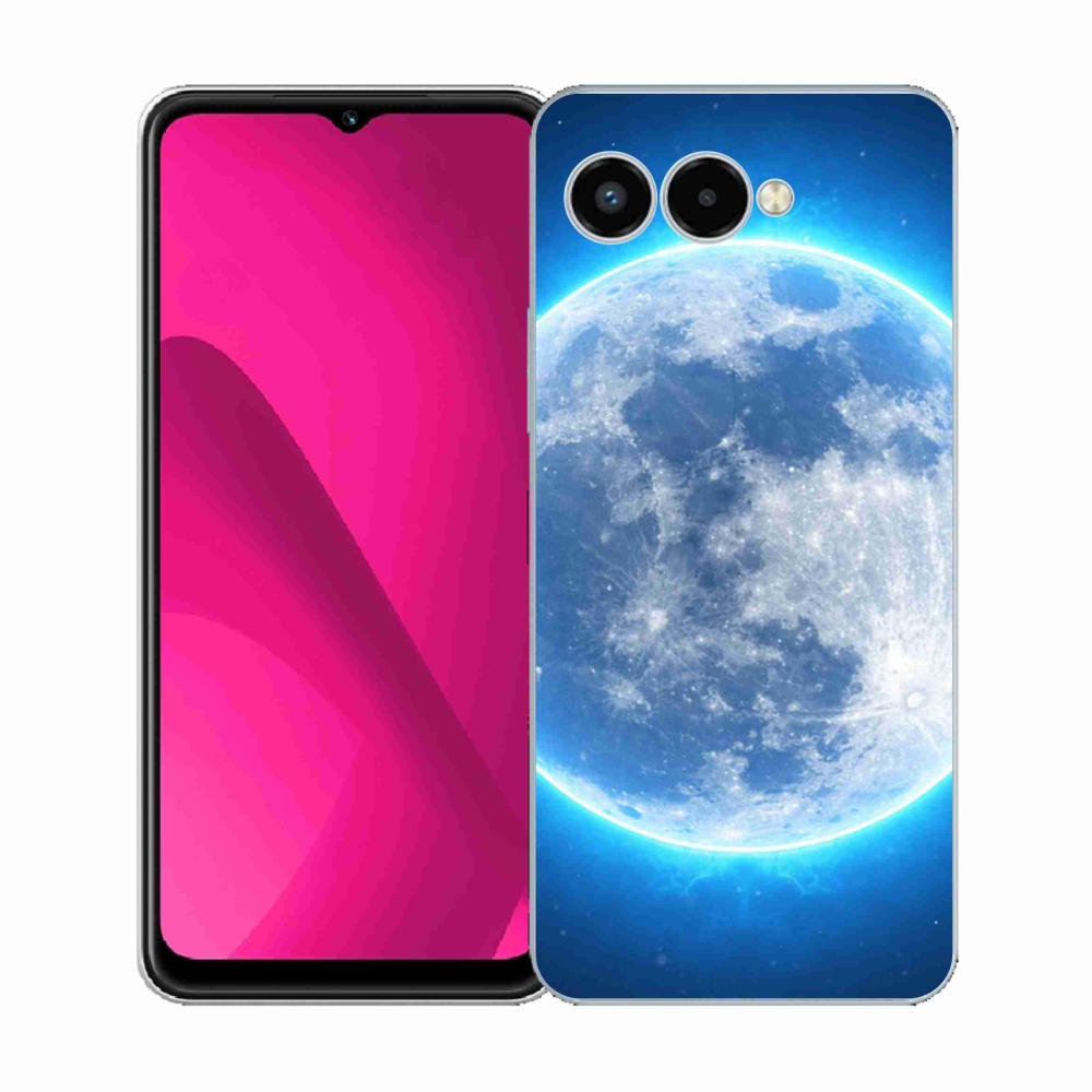 Gelový kryt mmCase na T-Mobile T Phone 3 - zeměkoule