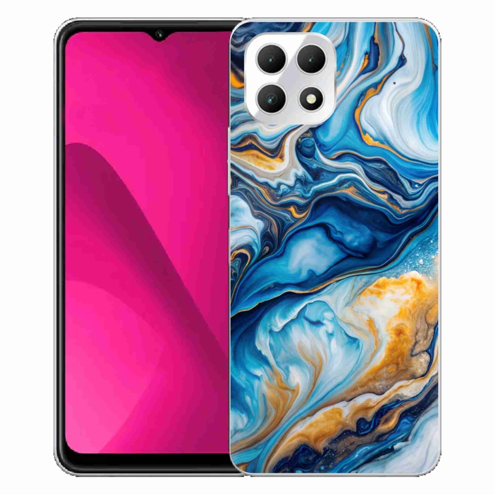Gelový kryt mmCase na T phone 2 - abstraktní motiv 34