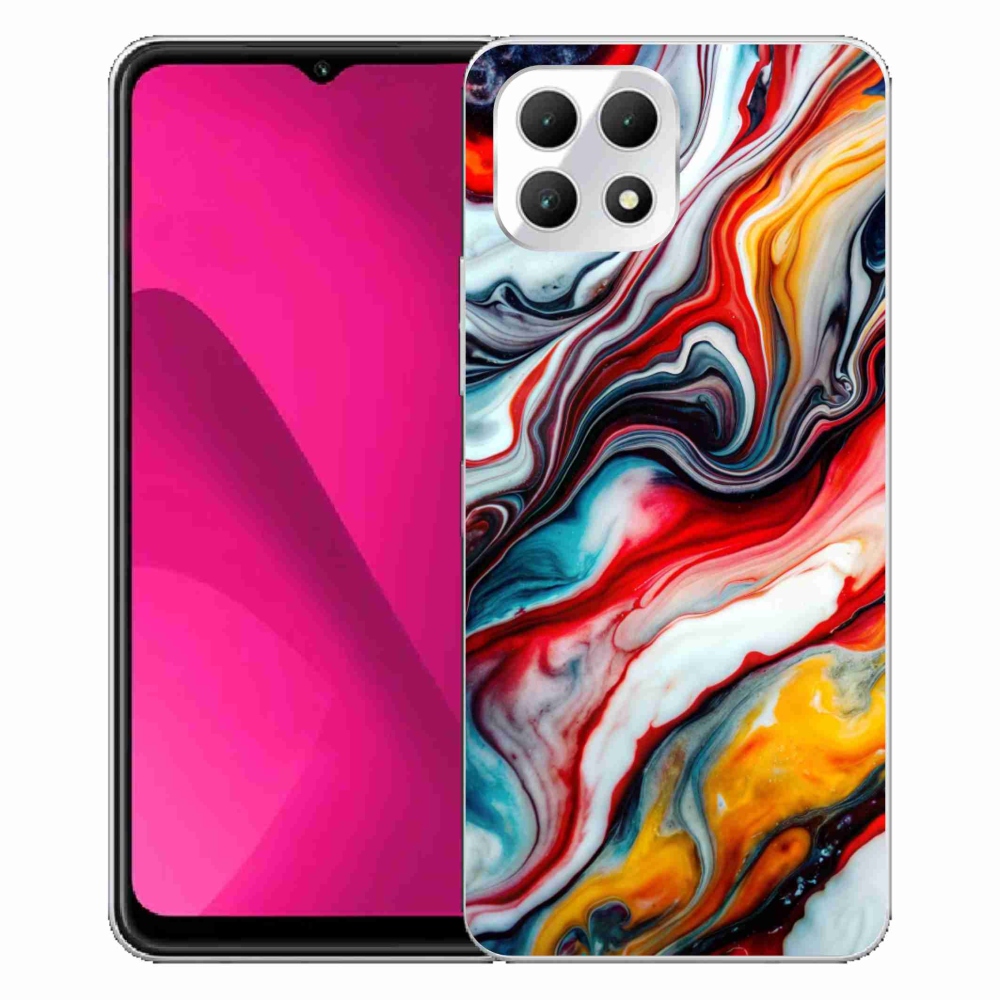 Gelový kryt mmCase na T phone 2 - abstraktní motiv 35