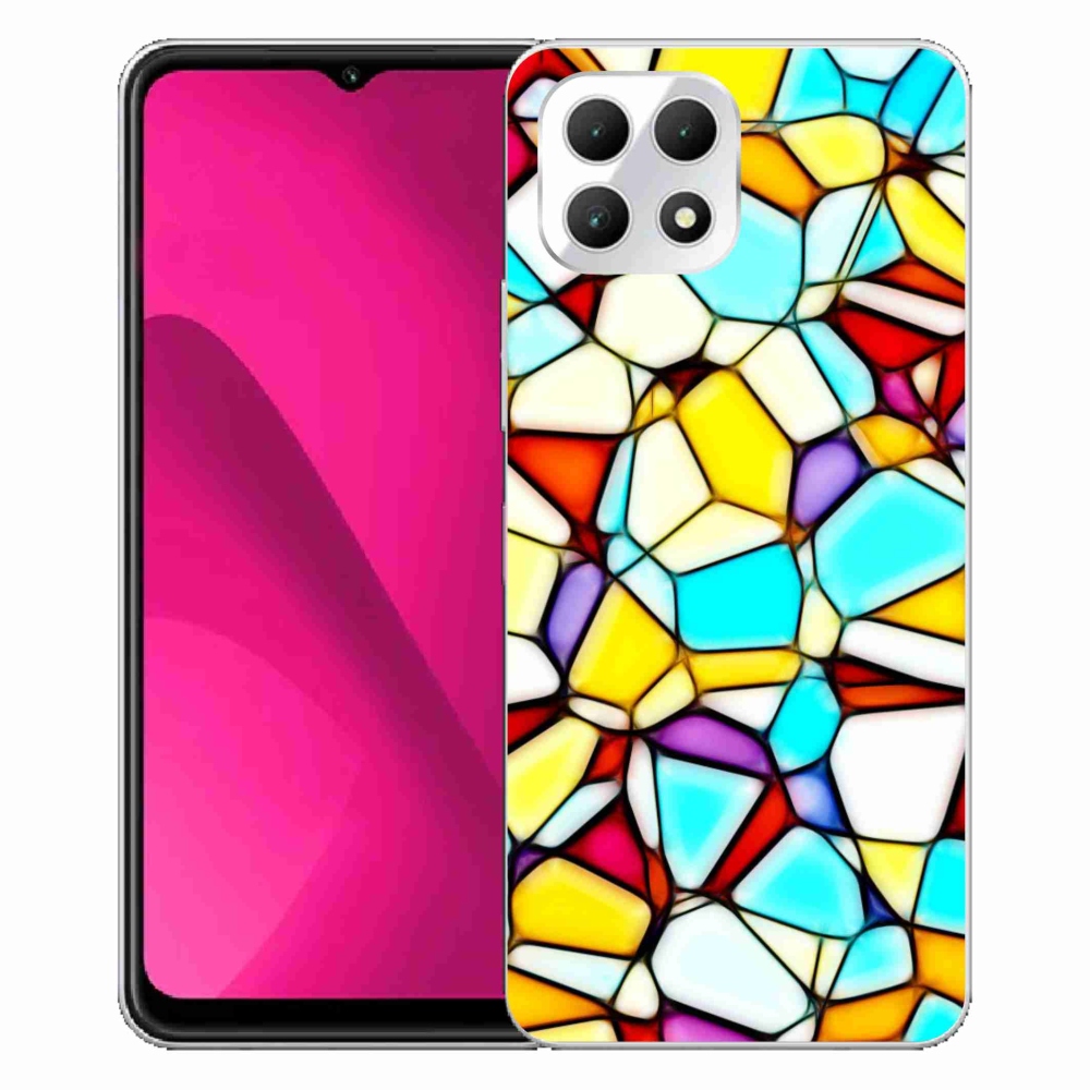 Gelový kryt mmCase na T phone 2 - abstraktní motiv 40