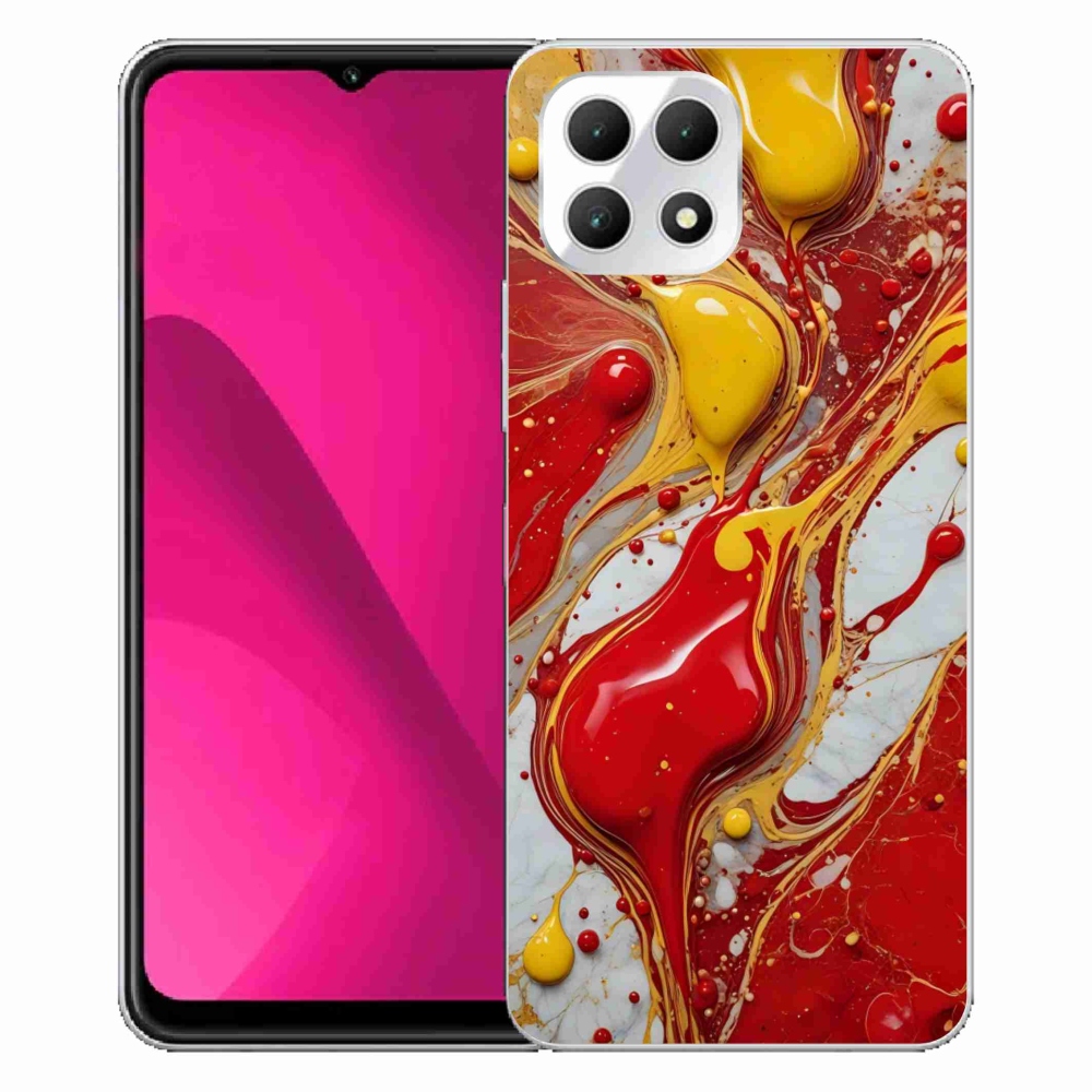 Gelový kryt mmCase na T phone 2 - abstraktní motiv 42