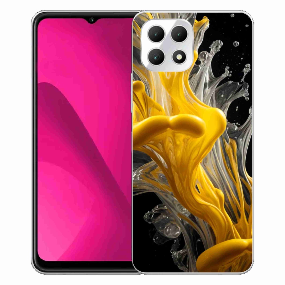 Gelový kryt mmCase na T phone 2 - abstraktní motiv 48