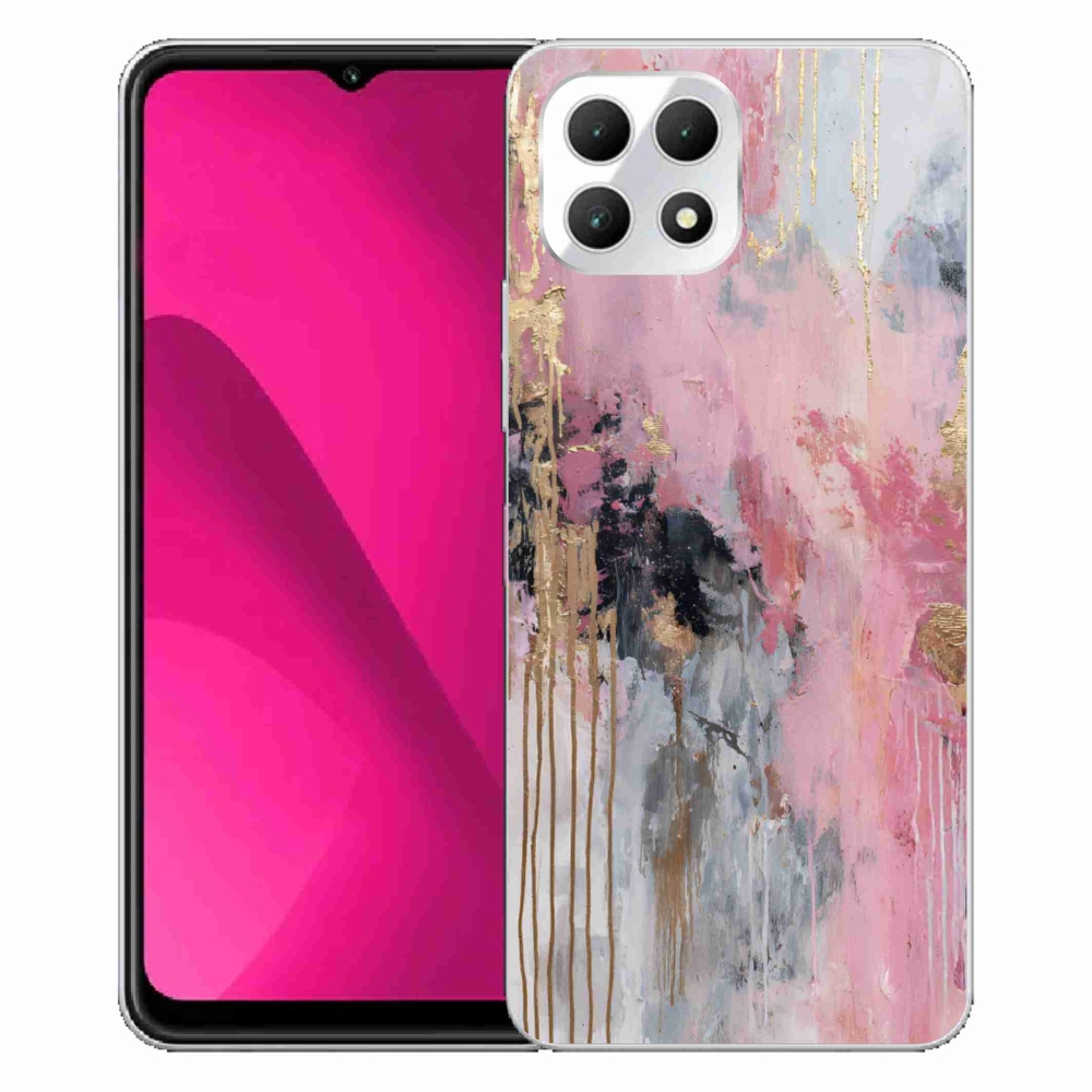 Gelový kryt mmCase na T phone 2 - abstraktní motiv 49