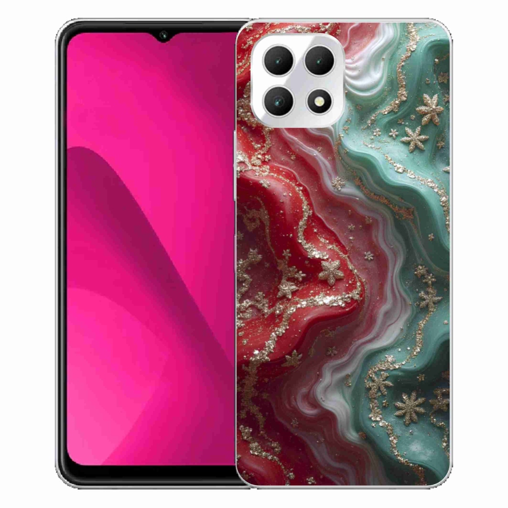 Gelový kryt mmCase na T phone 2 - abstraktní motiv 54