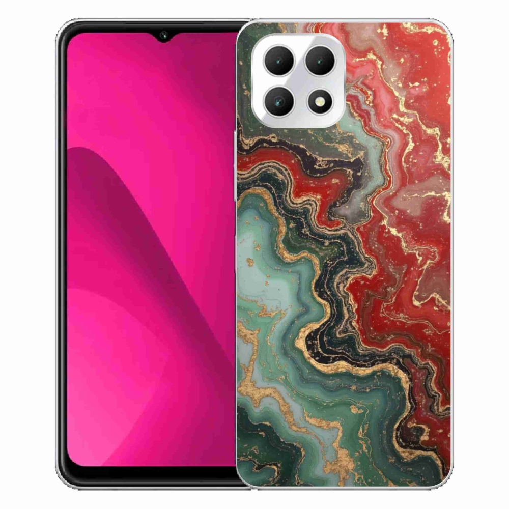 Gelový kryt mmCase na T phone 2 - abstraktní motiv 55