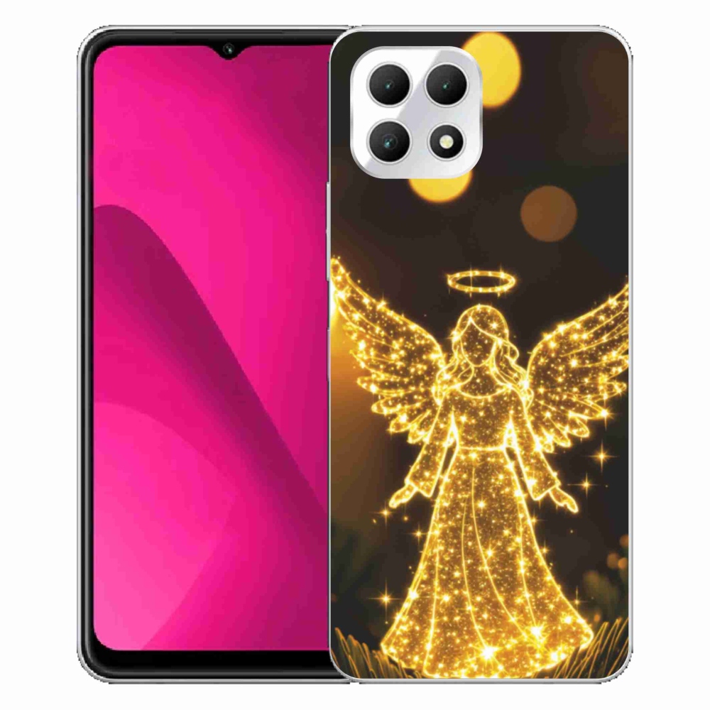 Gelový kryt mmCase na T phone 2 - anděl