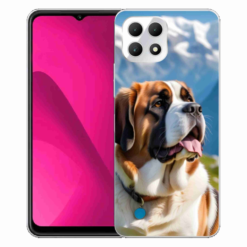Gelový kryt mmCase na T phone 2 - bernardýn