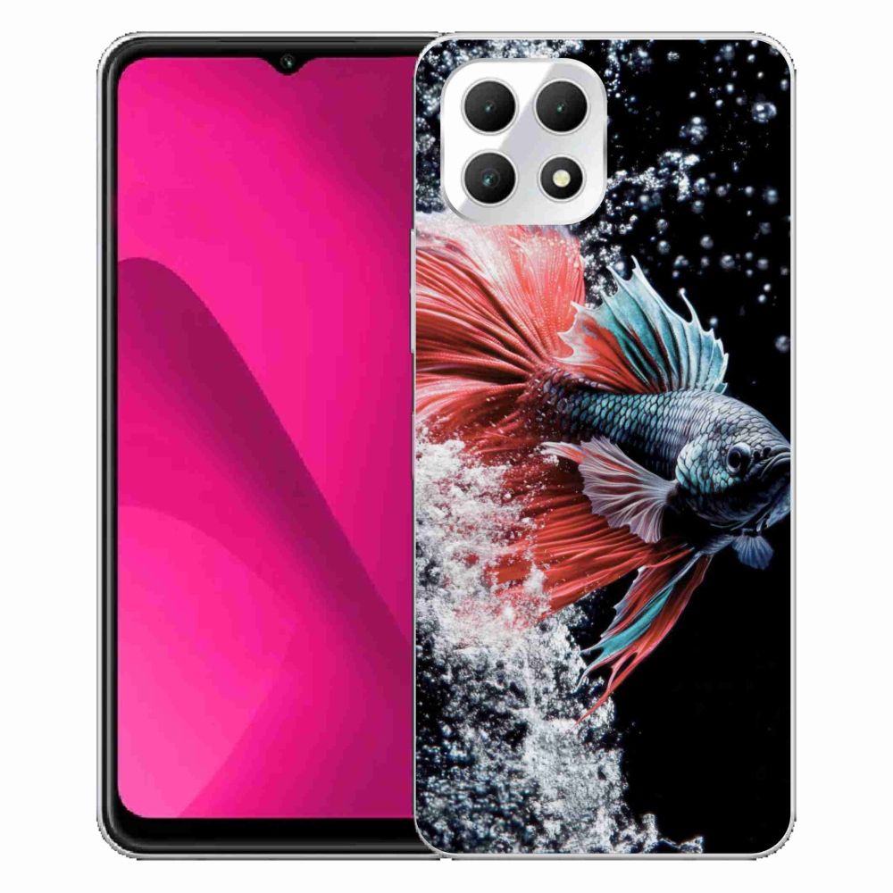 Gelový kryt mmCase na T phone 2 - bojovnice pestrá