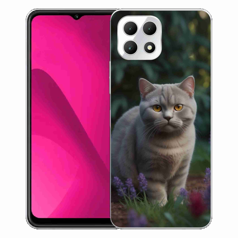 Gelový kryt mmCase na T phone 2 - britská kočka