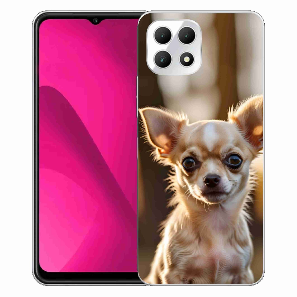 Gelový kryt mmCase na T phone 2 - čivava 6