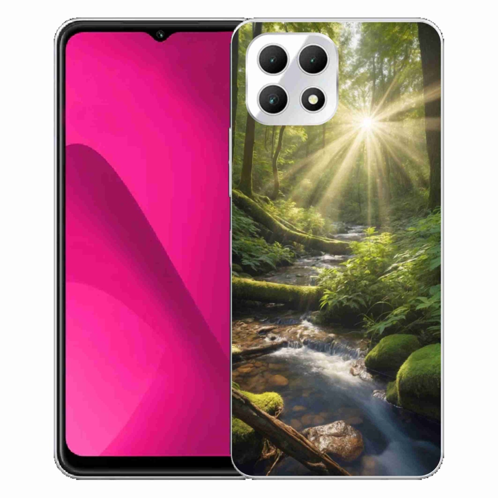 Gelový kryt mmCase na T phone 2 - hlubina lesa