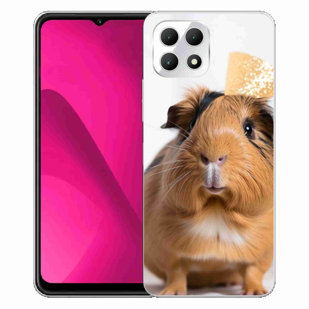 Gelový kryt mmCase na T phone 2 - hnědé morče