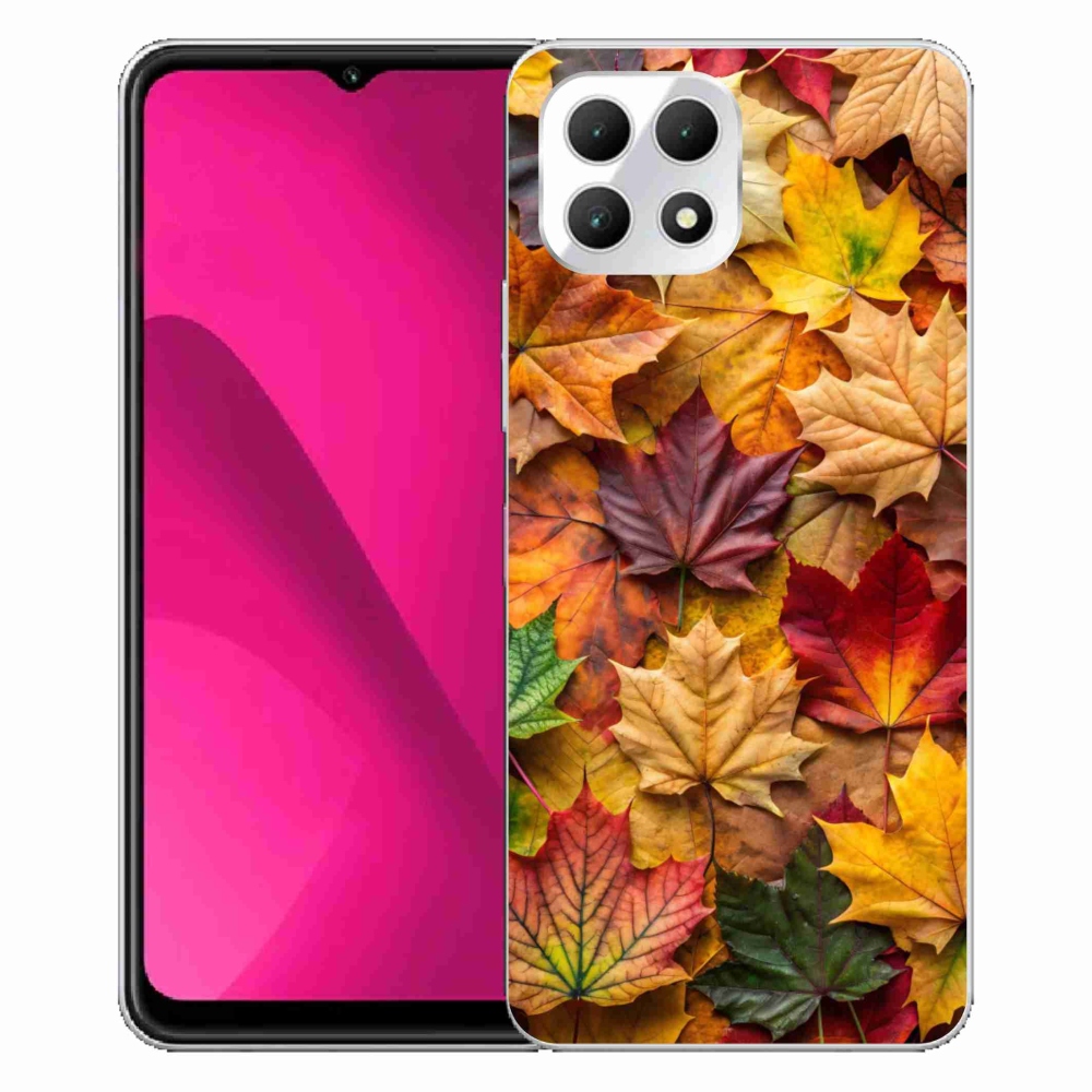 Gelový kryt mmCase na T phone 2 - javorové listy 2