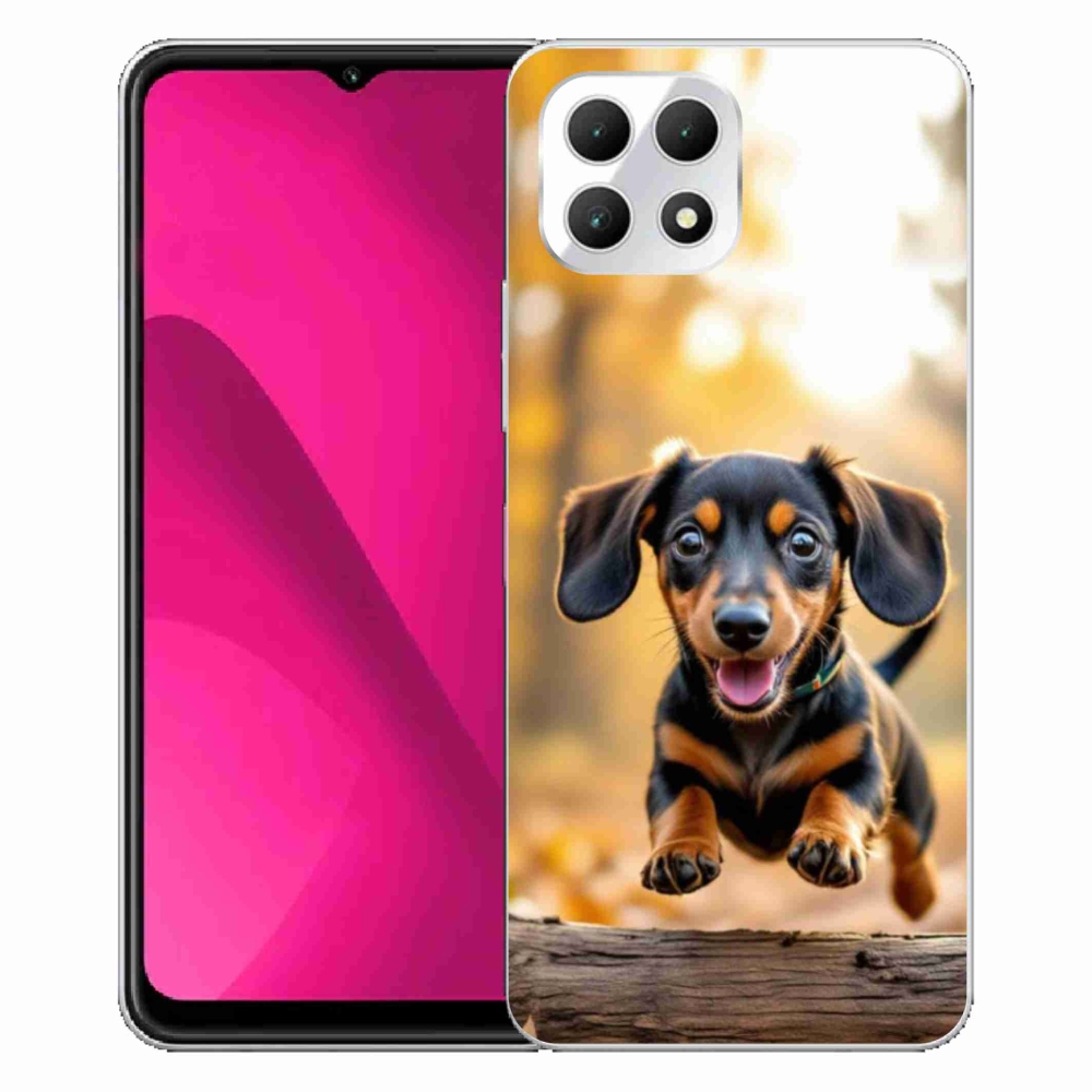 Gelový kryt mmCase na T phone 2 - jezevčík 2