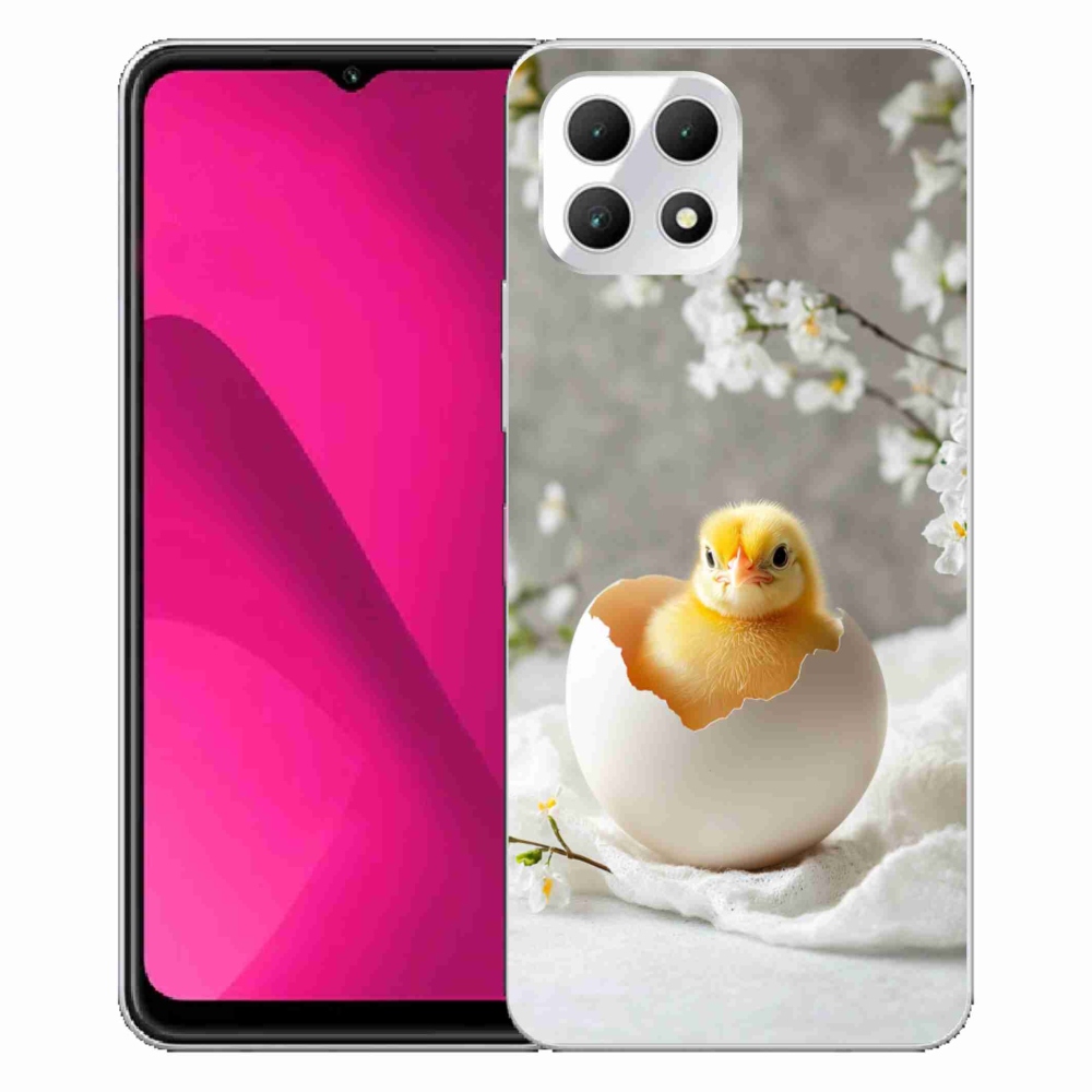 Gelový kryt mmCase na T phone 2 - kuřátko