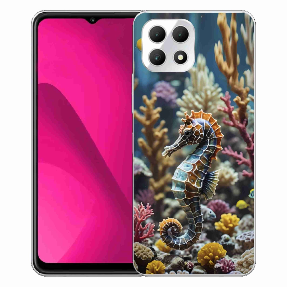 Gelový kryt mmCase na T phone 2 - mořský koník 2