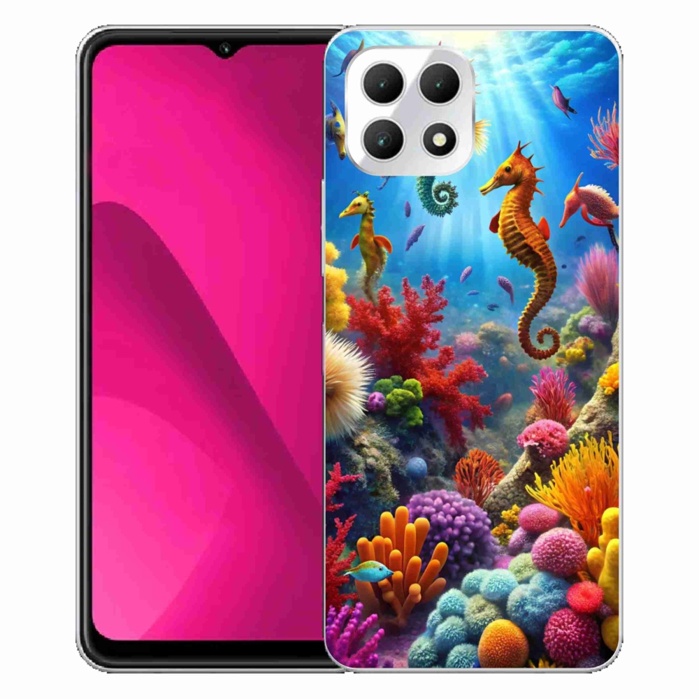 Gelový kryt mmCase na T phone 2 - mořský svět 3