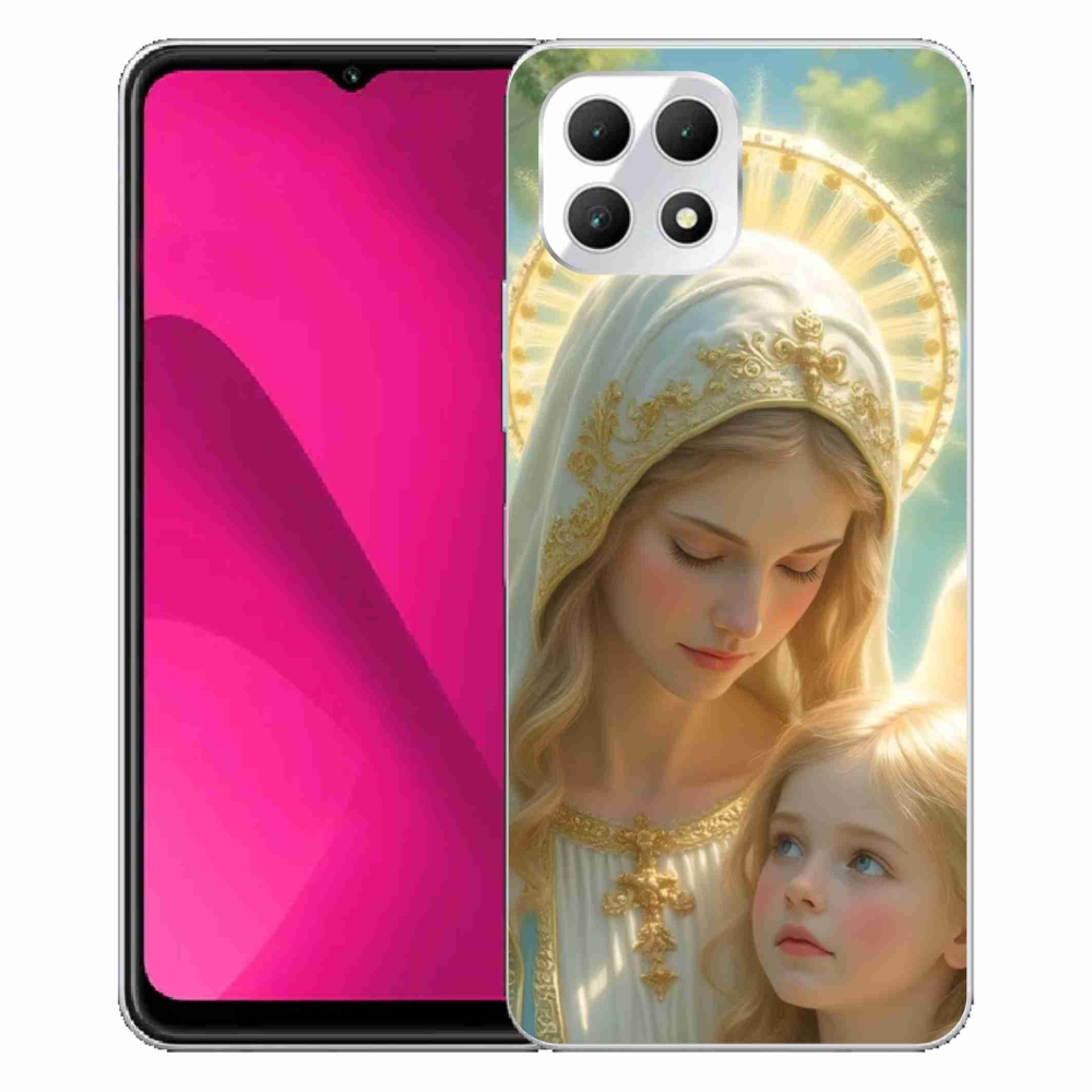 Gelový kryt mmCase na T phone 2 - náboženský motiv 2