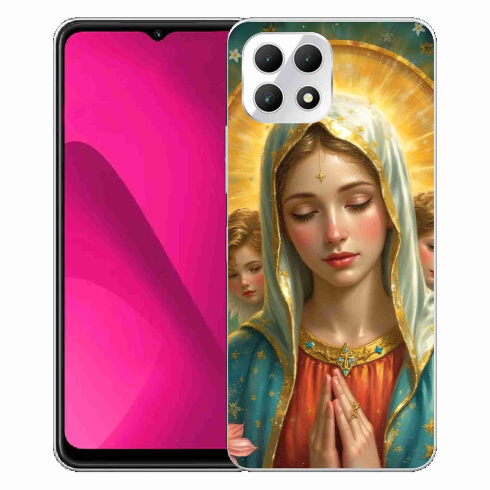 Gelový kryt mmCase na T phone 2 - náboženský motiv 3