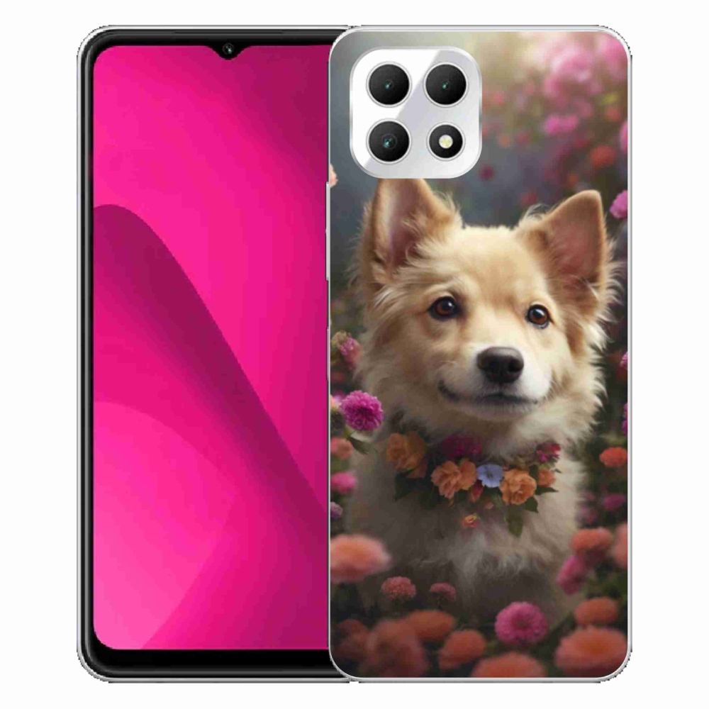 Gelový kryt mmCase na T phone 2 - německý špic