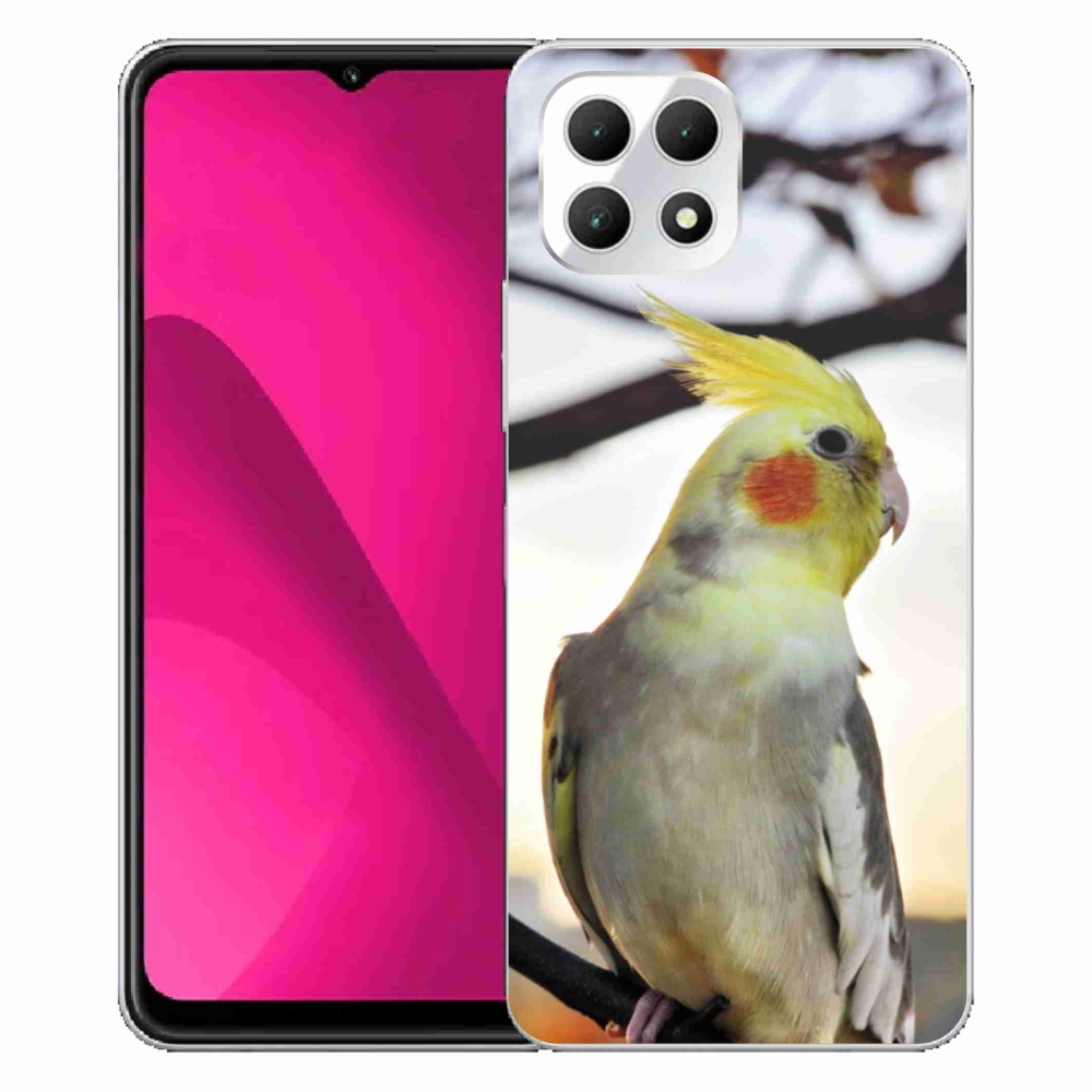 Gelový kryt mmCase na T phone 2 - papoušek korela
