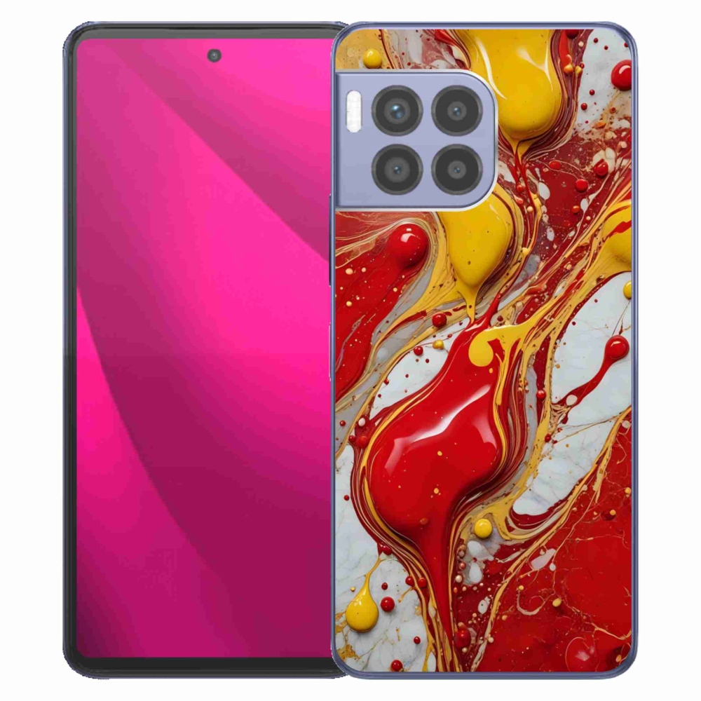 Gelový kryt mmCase na T phone 2 Pro - abstraktní motiv 42