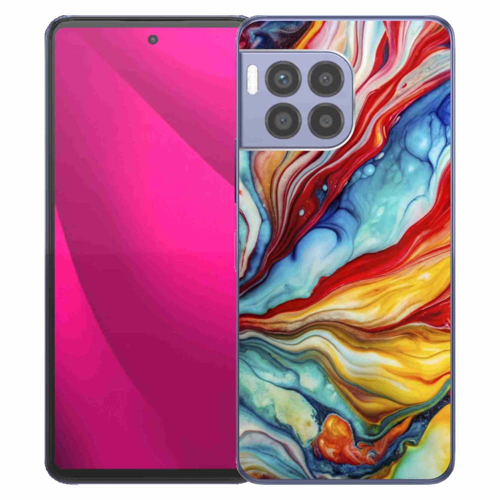 Gelový kryt mmCase na T phone 2 Pro - abstraktní motiv 58