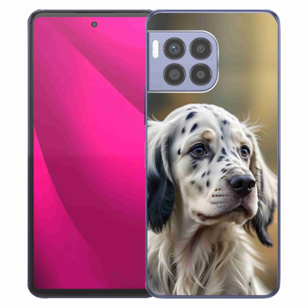 Gelový kryt mmCase na T phone 2 Pro - anglický setr
