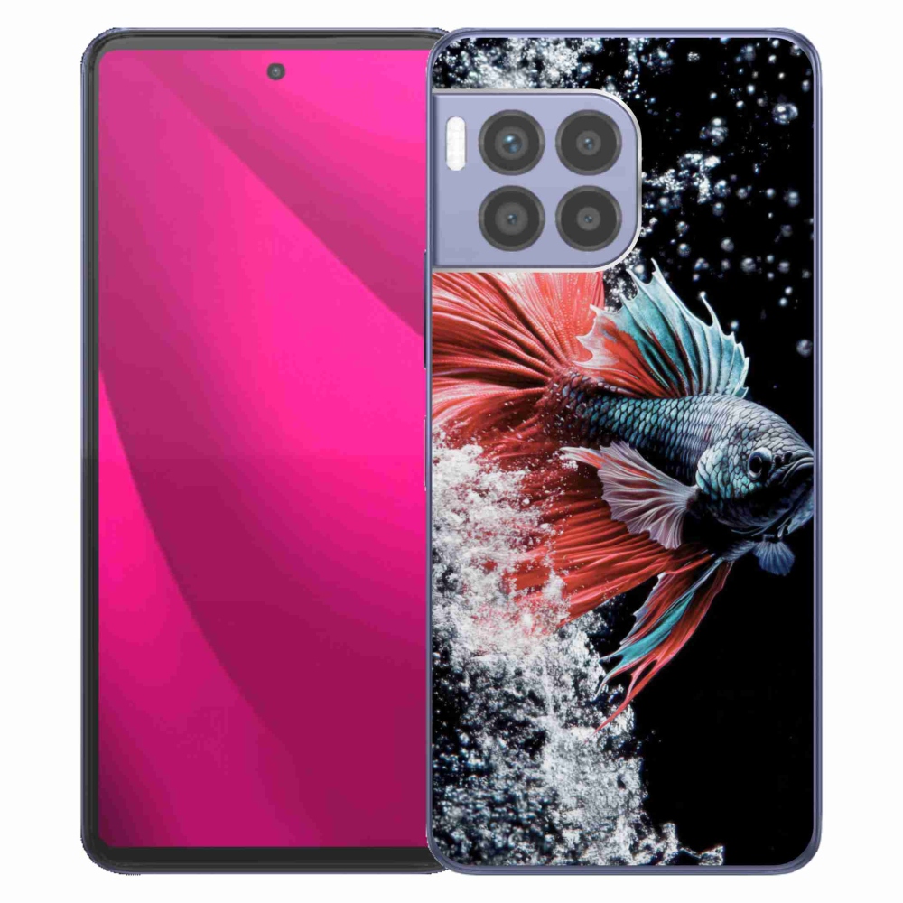 Gelový kryt mmCase na T phone 2 Pro - bojovnice pestrá