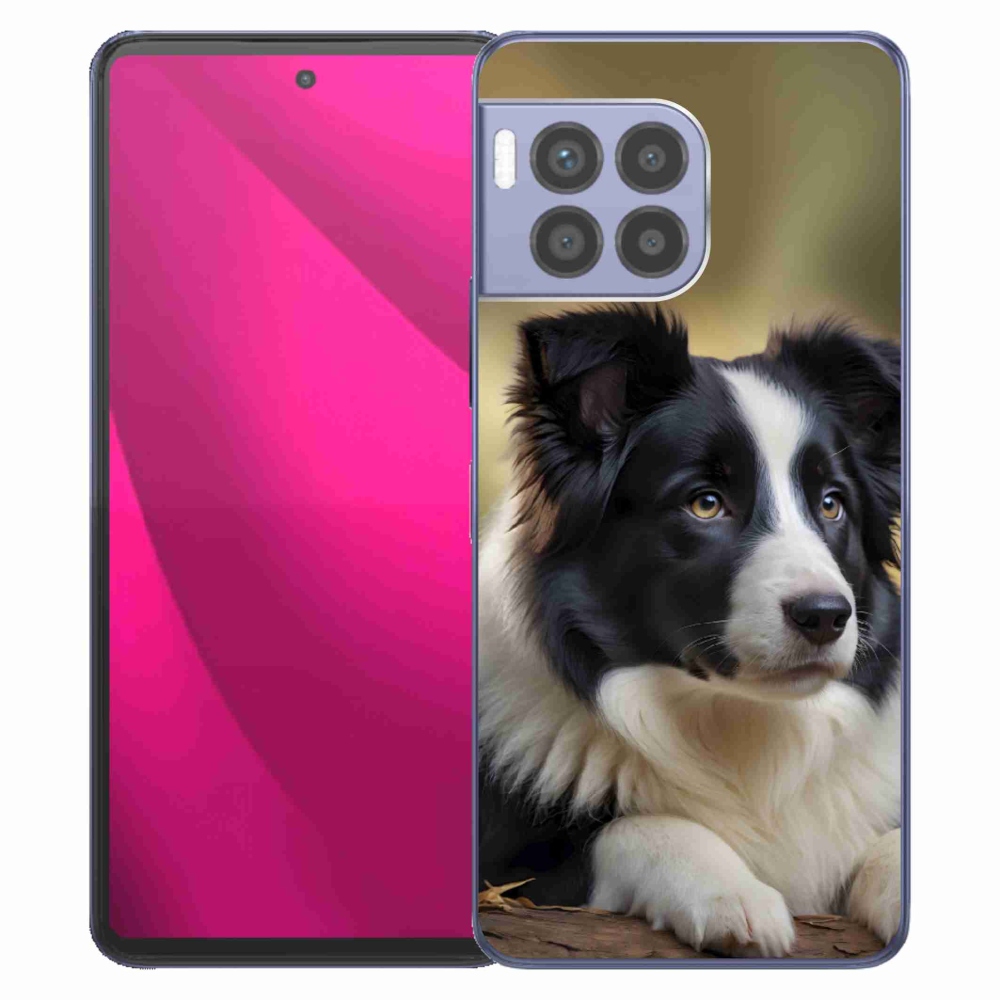 Gelový kryt mmCase na T phone 2 Pro - border kolie 2
