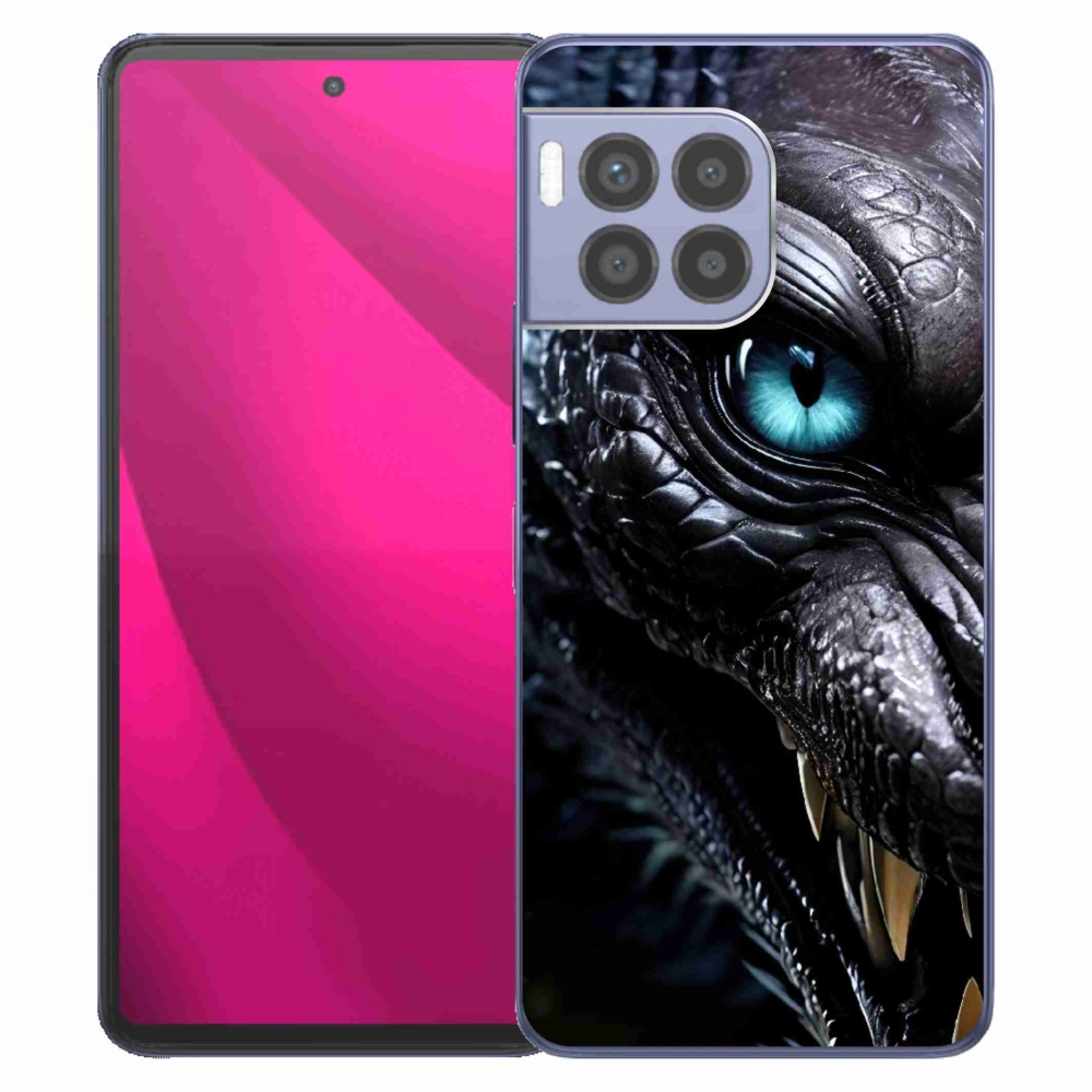 Gelový kryt mmCase na T phone 2 Pro - dračí pohled