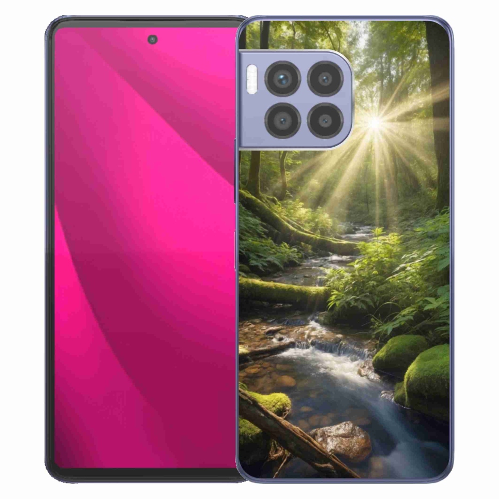 Gelový kryt mmCase na T phone 2 Pro - hlubina lesa