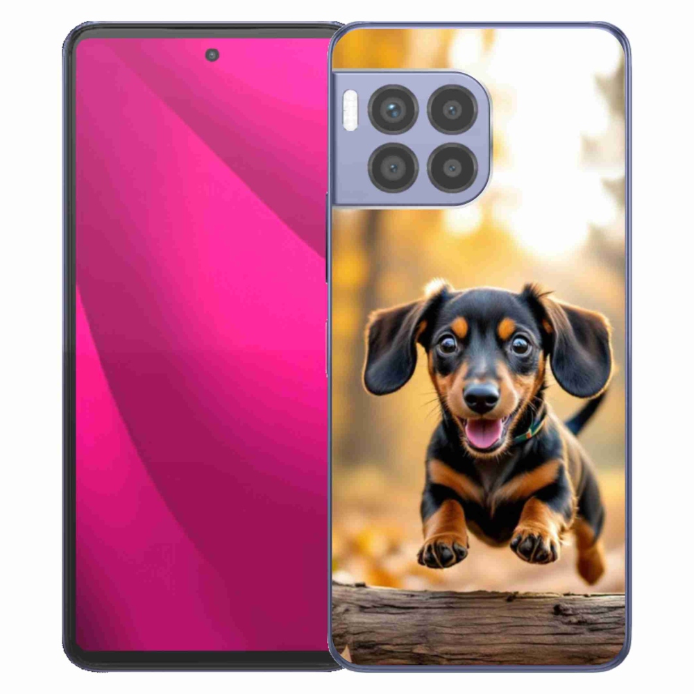 Gelový kryt mmCase na T phone 2 Pro - jezevčík 2
