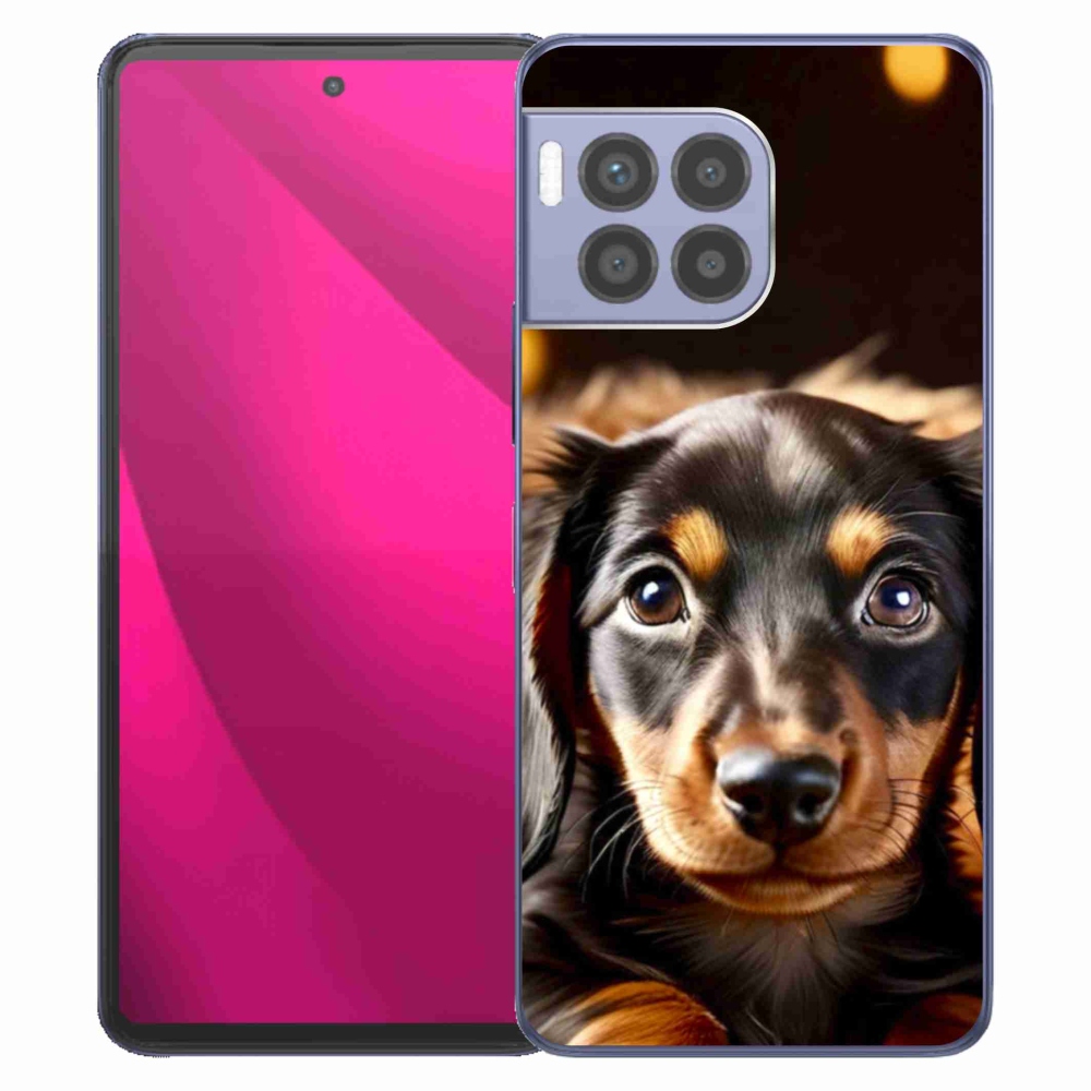 Gelový kryt mmCase na T phone 2 Pro - jezevčík