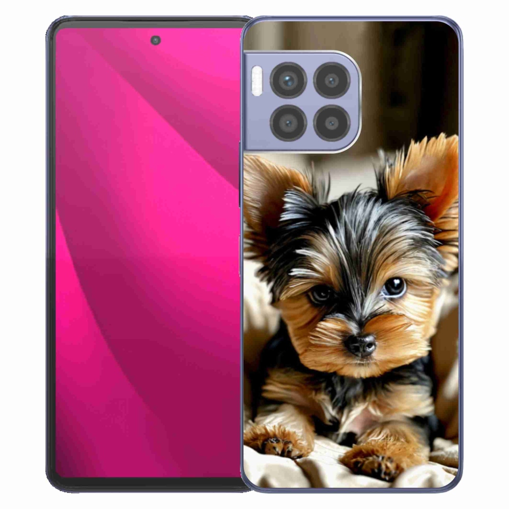 Gelový kryt mmCase na T phone 2 Pro - jorkšír 11