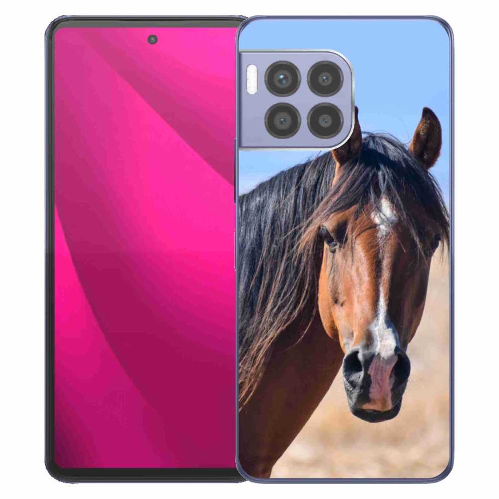 Gelový kryt mmCase na T phone 2 Pro - klidný kůň