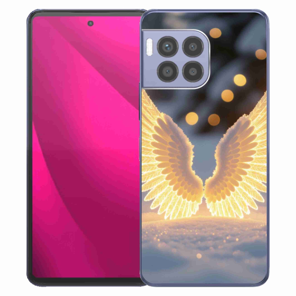 Gelový kryt mmCase na T phone 2 Pro - křídla