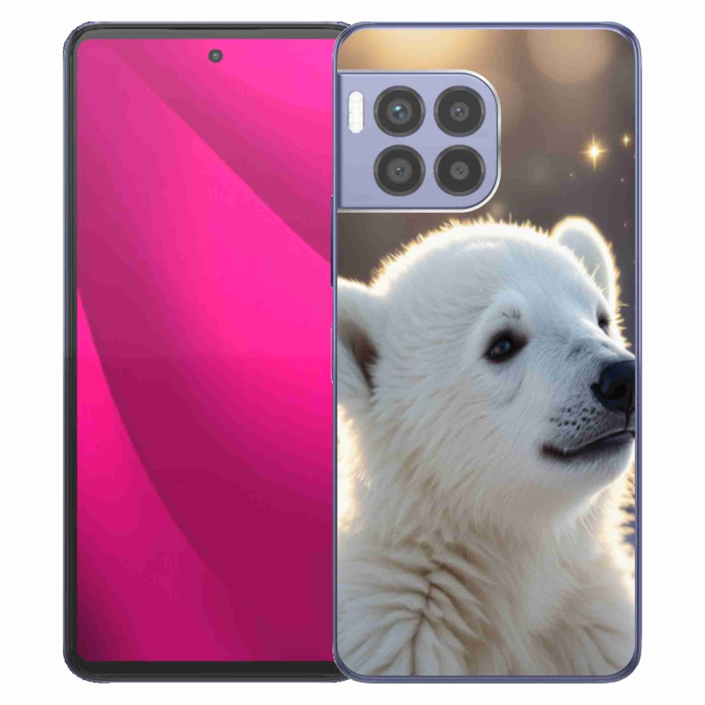 Gelový kryt mmCase na T phone 2 Pro - lední medvěd