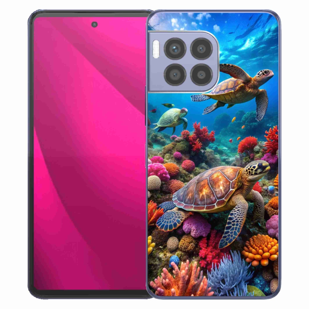 Gelový kryt mmCase na T phone 2 Pro - mořský svět 2