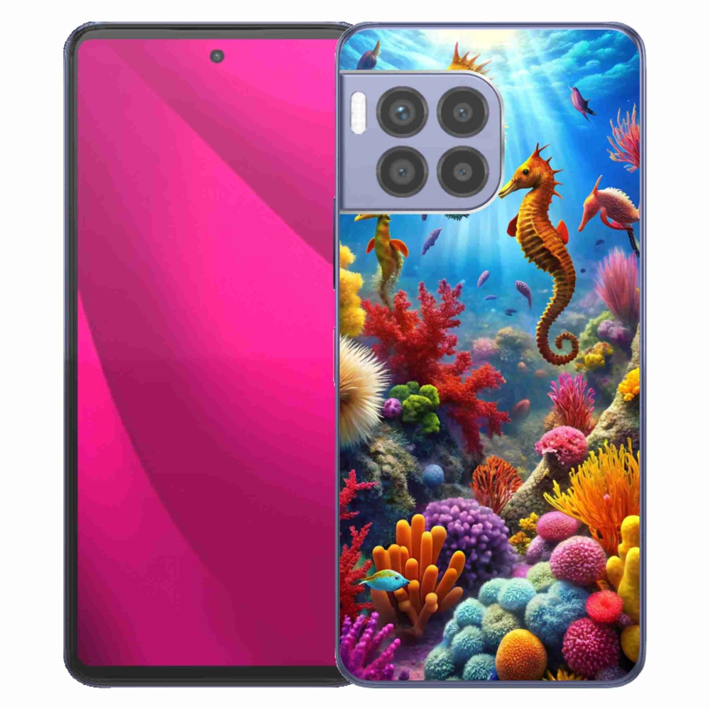 Gelový kryt mmCase na T phone 2 Pro - mořský svět 3