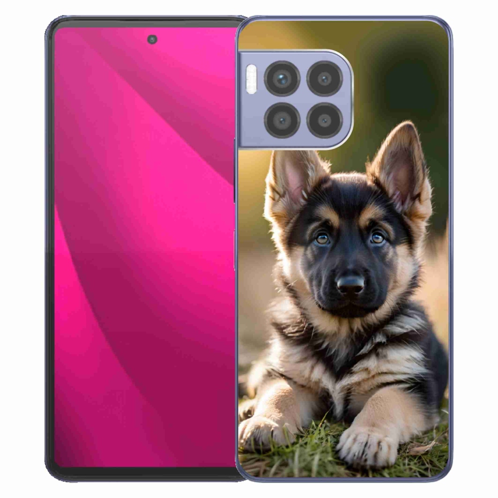 Gelový kryt mmCase na T phone 2 Pro - německý ovčák v přírodě