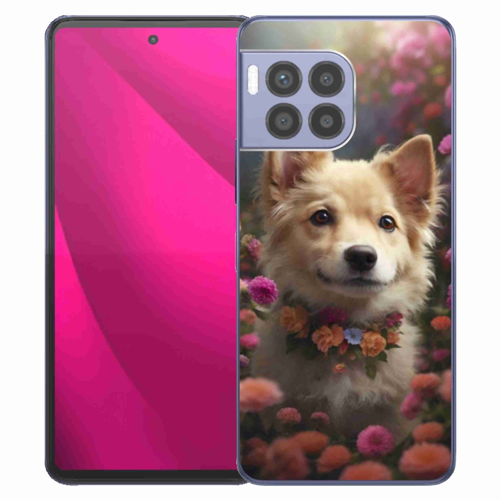Gelový kryt mmCase na T phone 2 Pro - německý špic