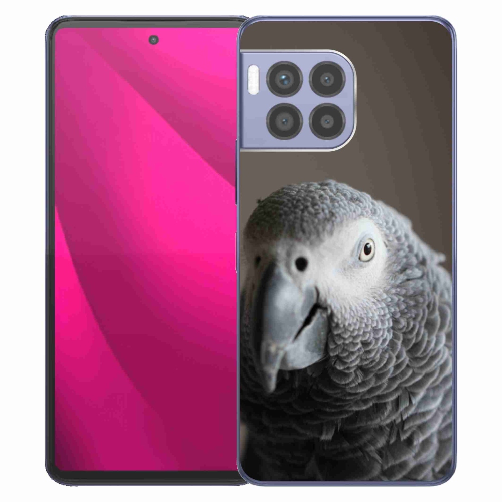Gelový kryt mmCase na T phone 2 Pro - papoušek žako 2